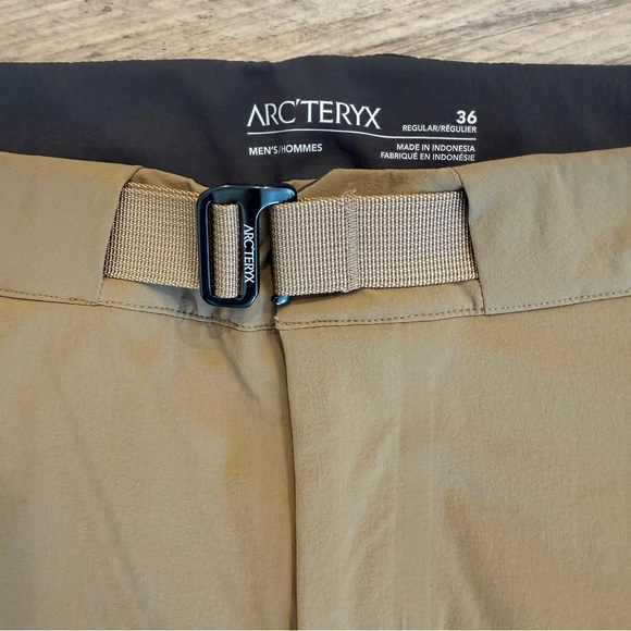 Arc’teryx Gamma Pants Men’s Tan/Khaki/Canvas 36 Regular Like New Condition - Picture 2 of 10
